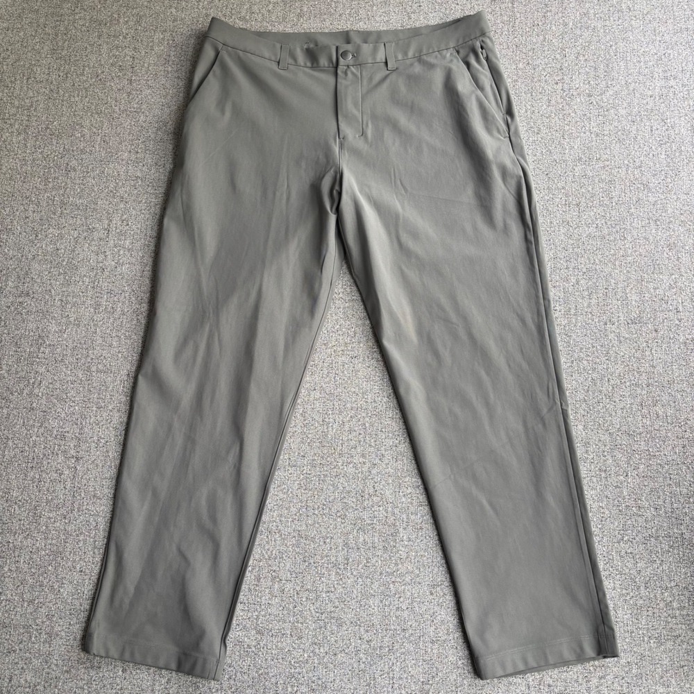 Lululemon Pants Mens 36x30 Commission Pant Classic Sage Grey Warpstreme Stretch